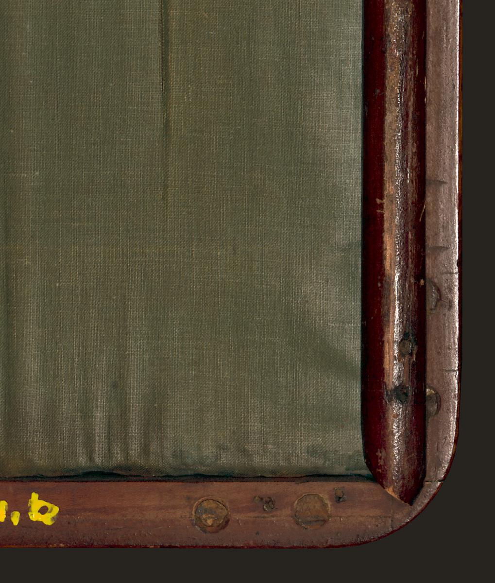 1969.1058 B Frame Verso, Detail 2