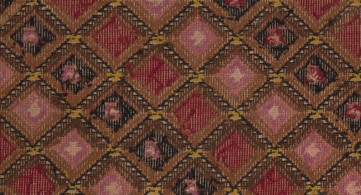1969.1059 Chair Seat, Verso Detail 2