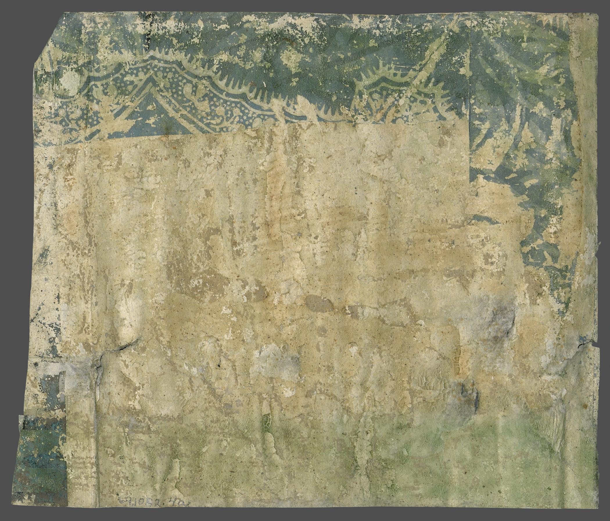 1969.1082.004 A Wall covering, view 2, reverse