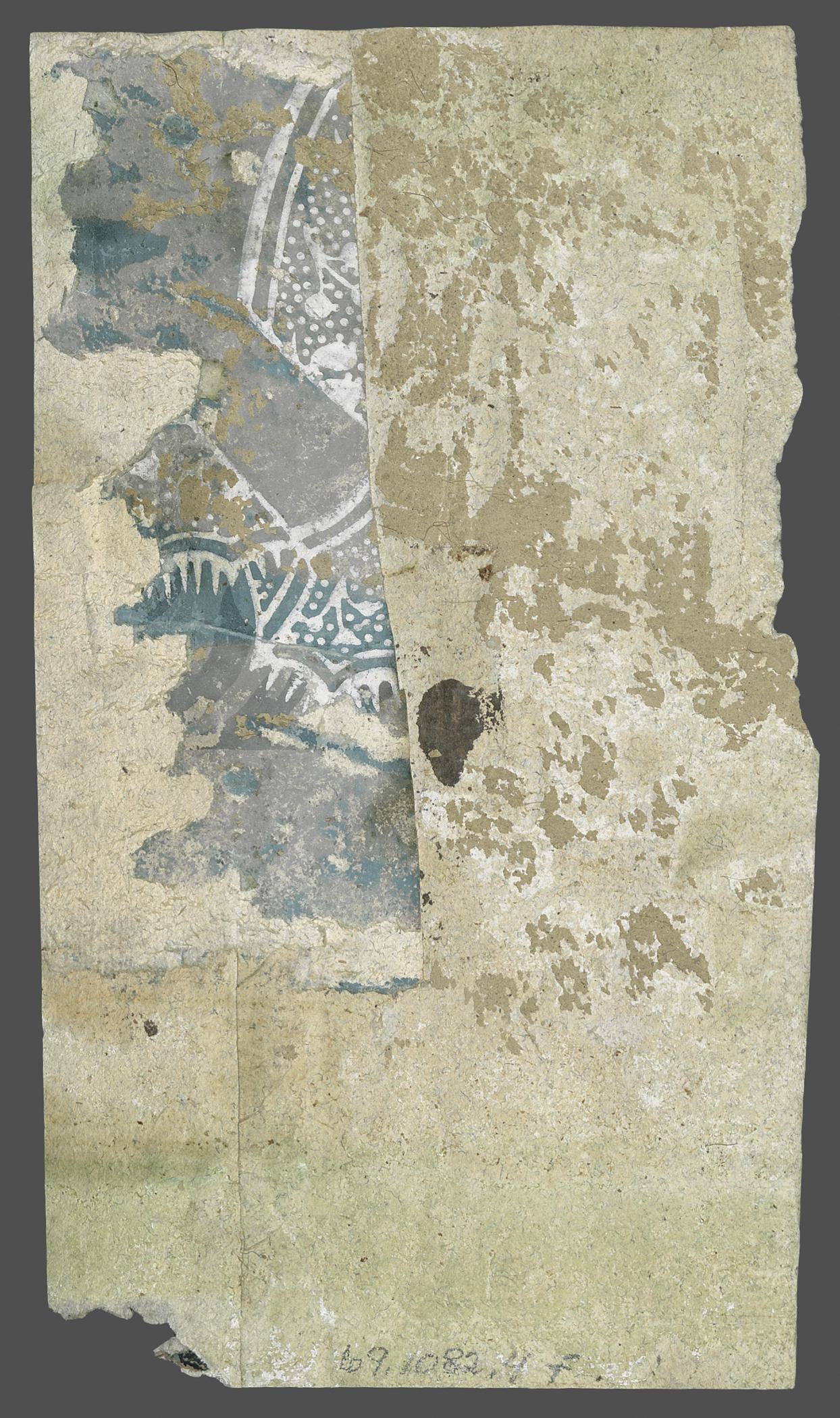 1969.1082.004 F Wall covering, view 2, reverse