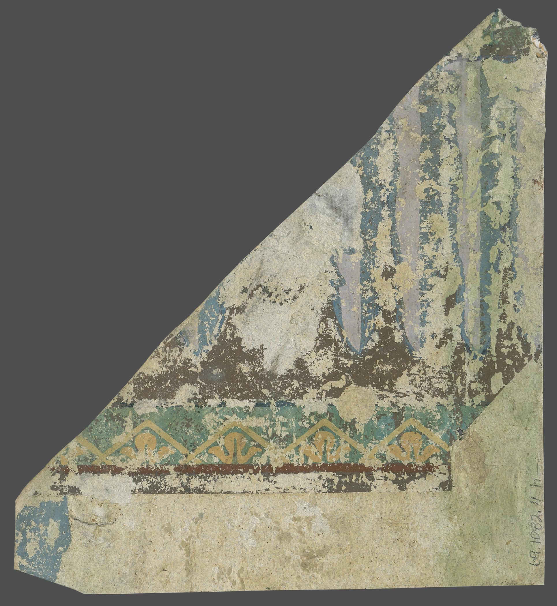 1969.1082.004 H Wall covering, view 2, reverse