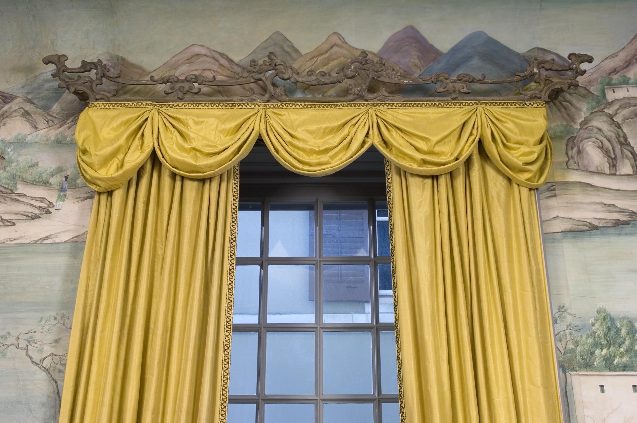 1969.1084 Wall covering, view 12, Chinese Parlor