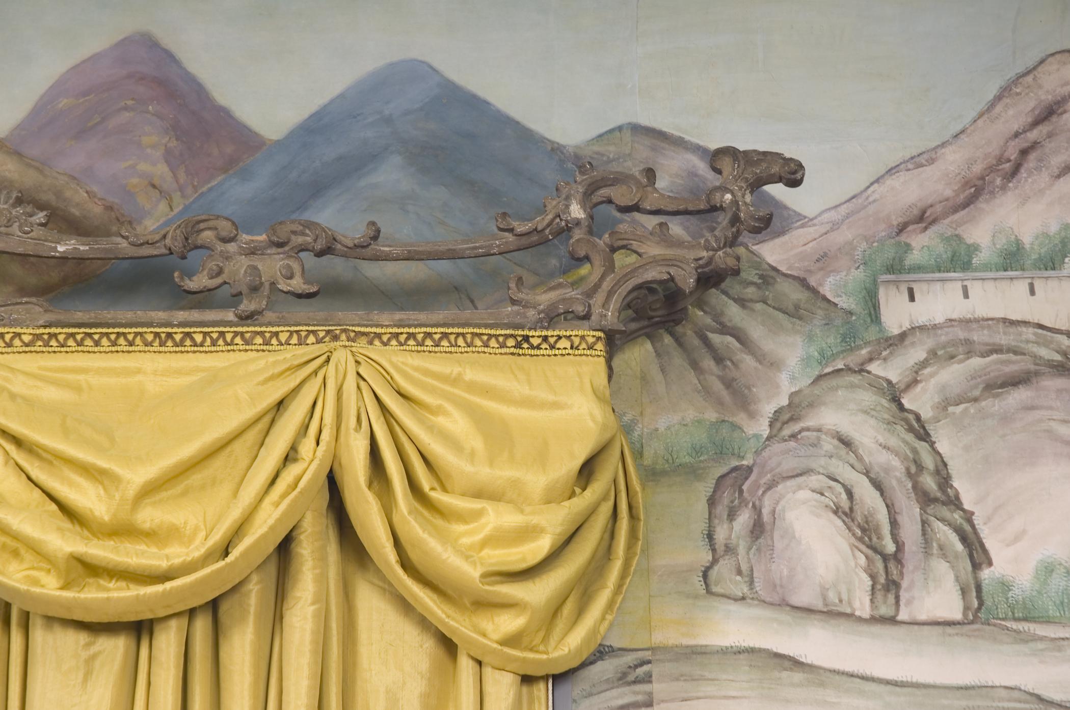 1969.1084 Wall covering, view 13, Chinese Parlor