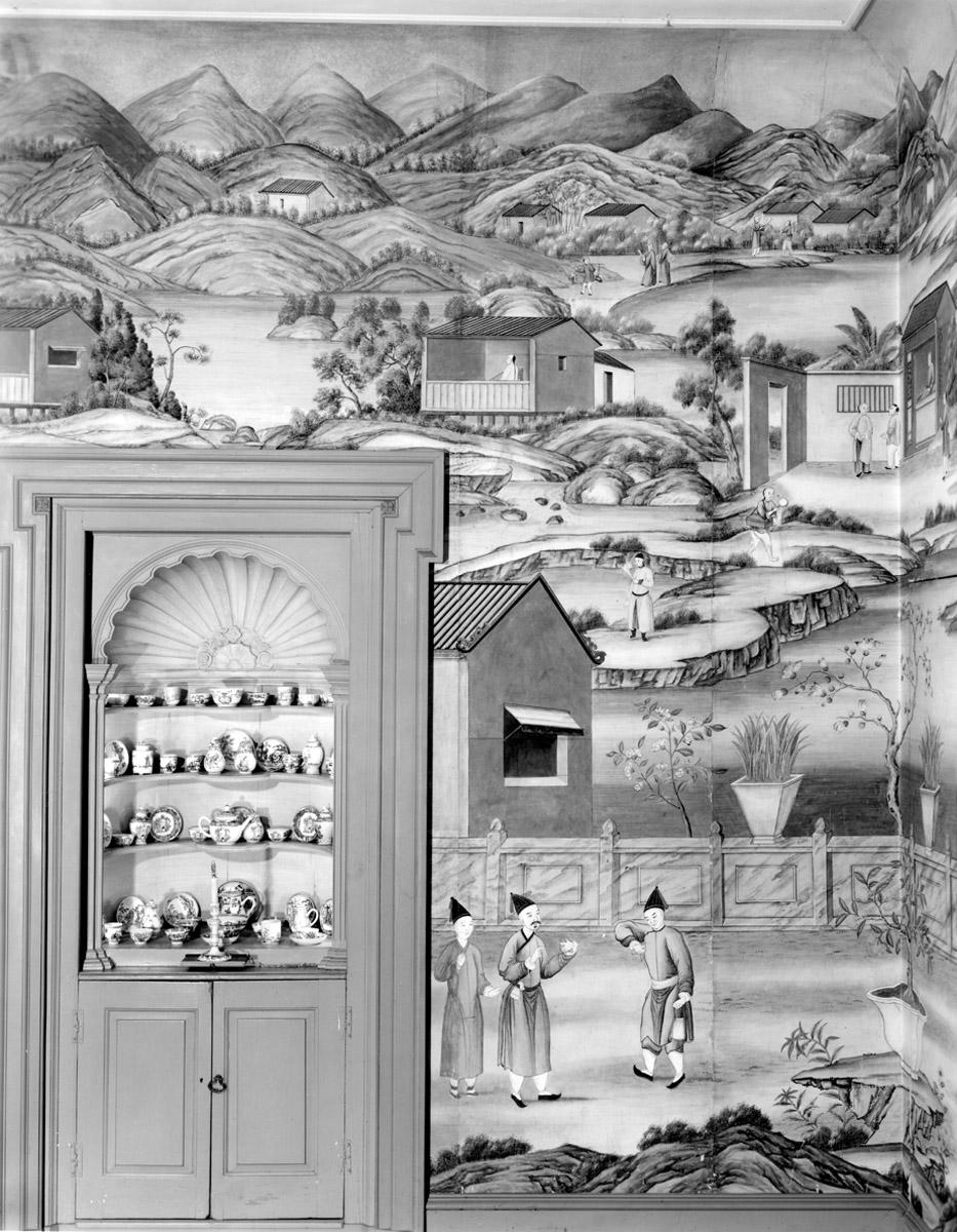 1969.1084 Wall covering, Wallpaper
