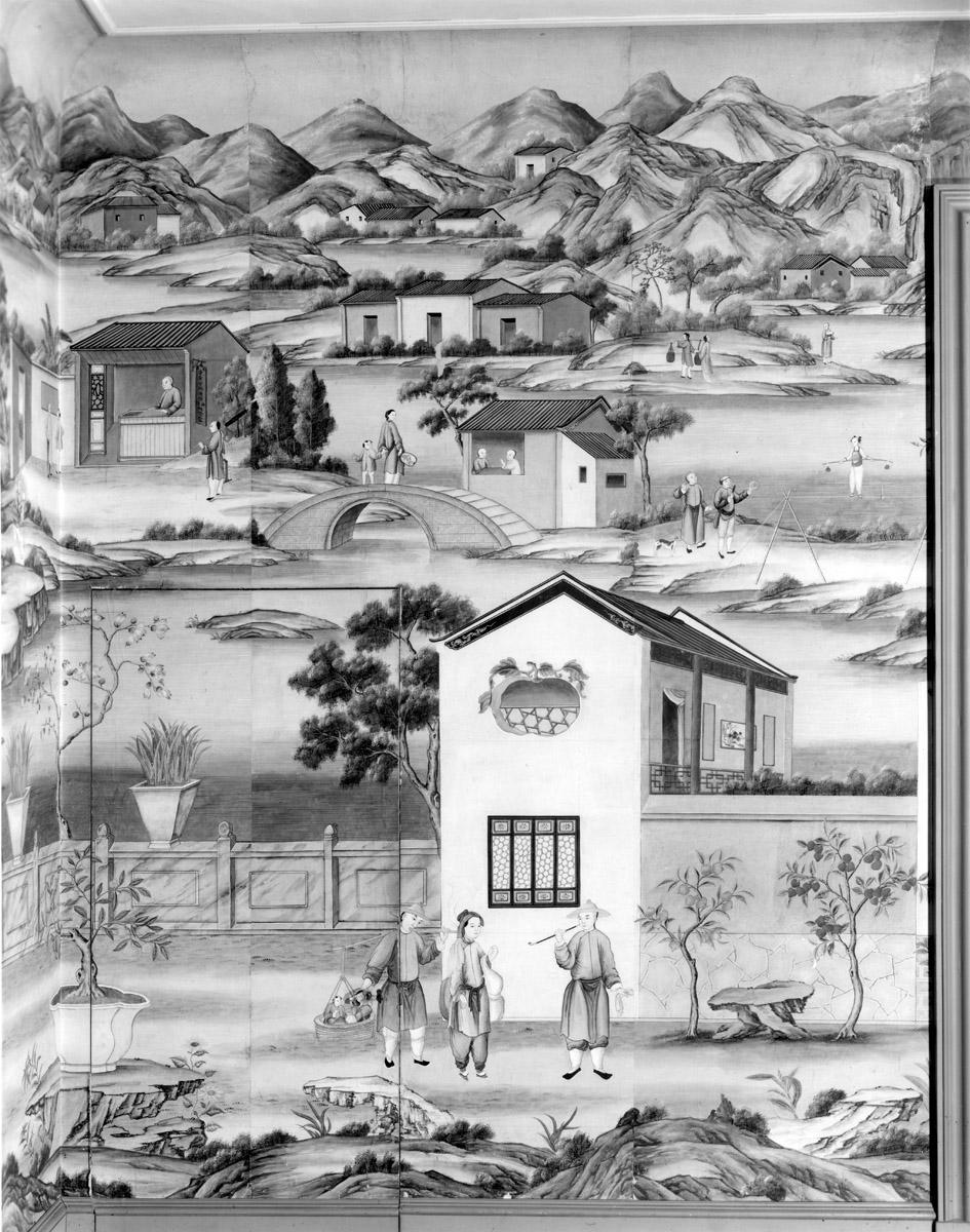 1969.1084 Wall covering, Wallpaper (view 5)