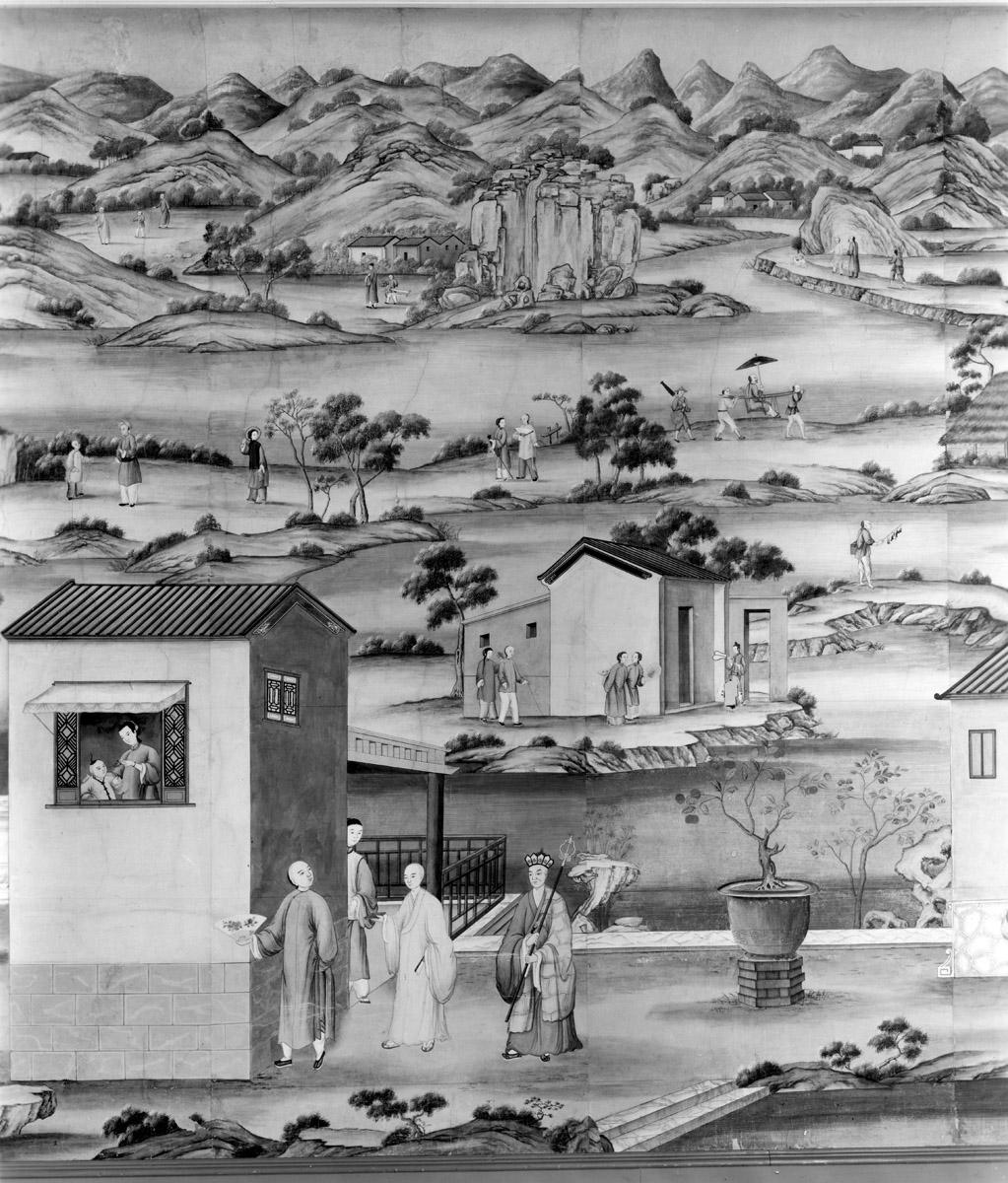 1969.1084 Wall covering, Wallpaper (view 10)
