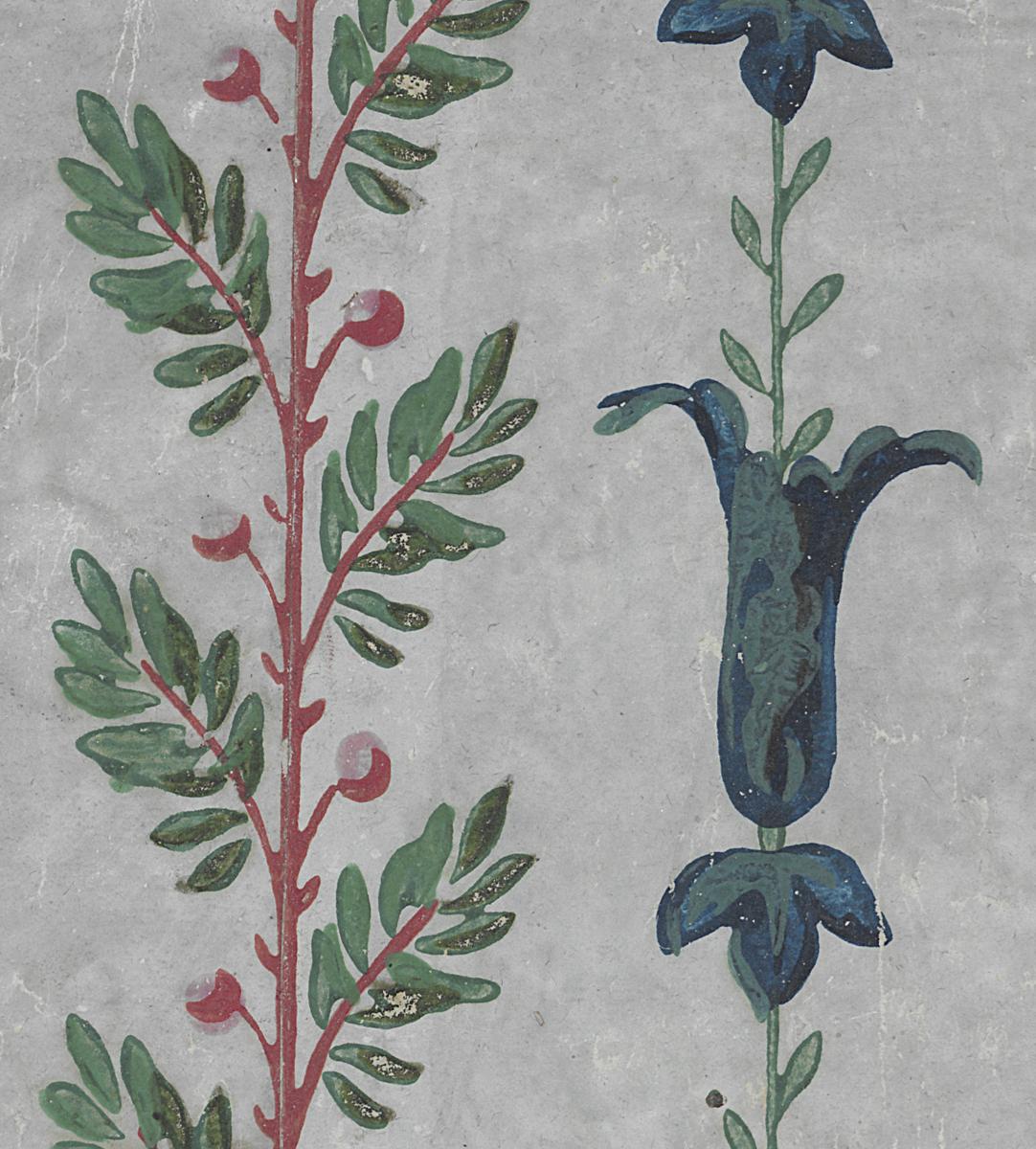 1969.1092.002 B Wall Covering, Detail 4