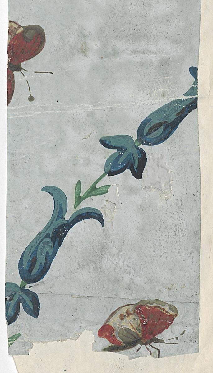1969.1092.003 A Wall Covering, Detail