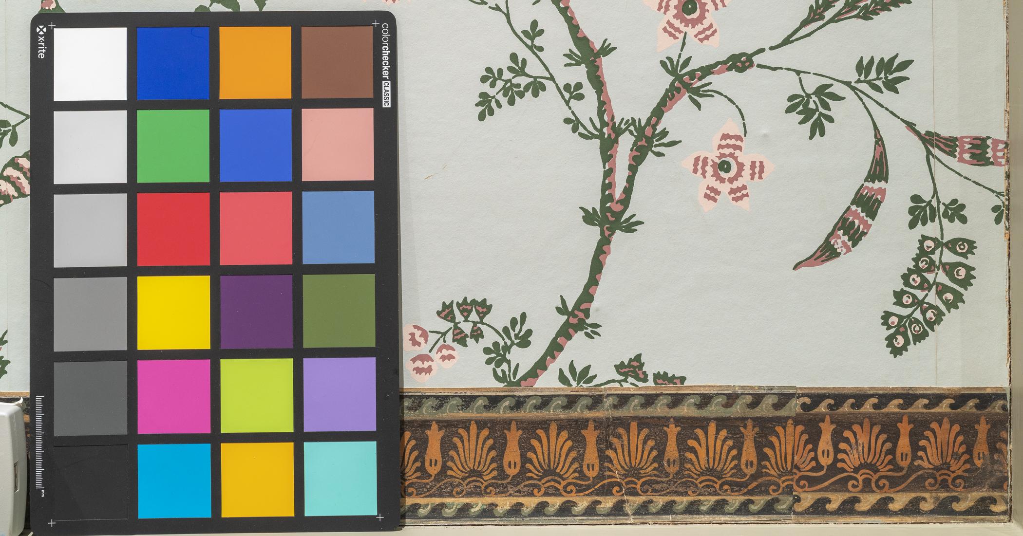1969.1093.005 Wall covering, detail 2
