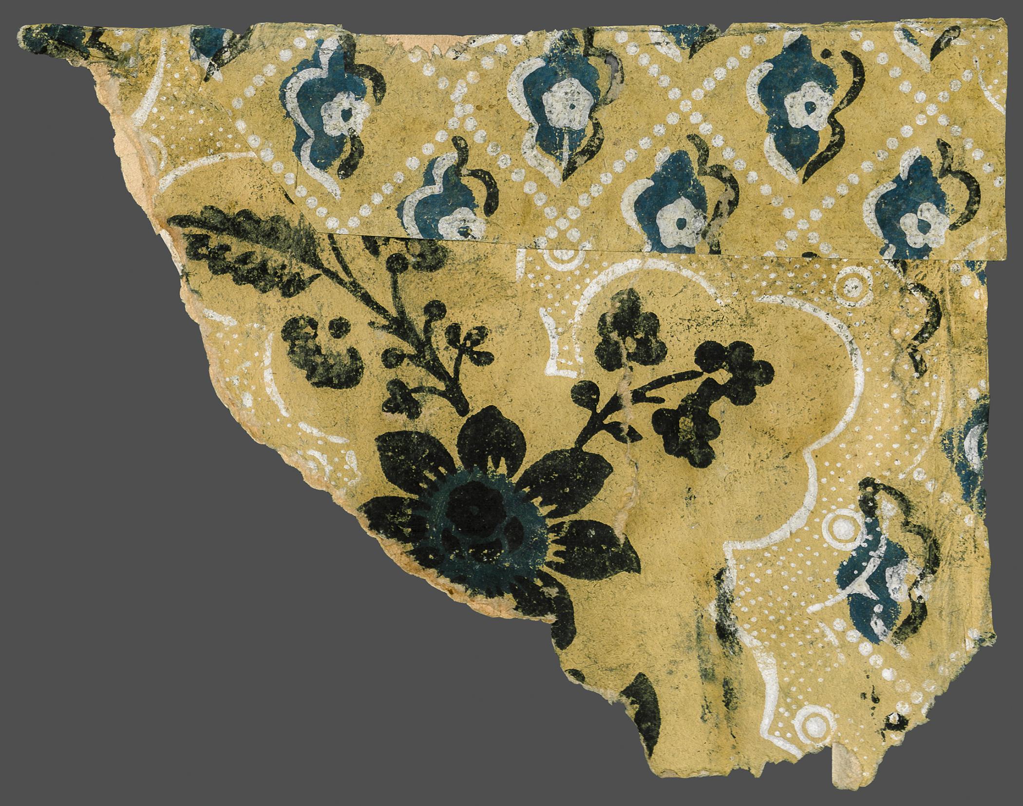 1969.1100.003 F Wall covering, view 1