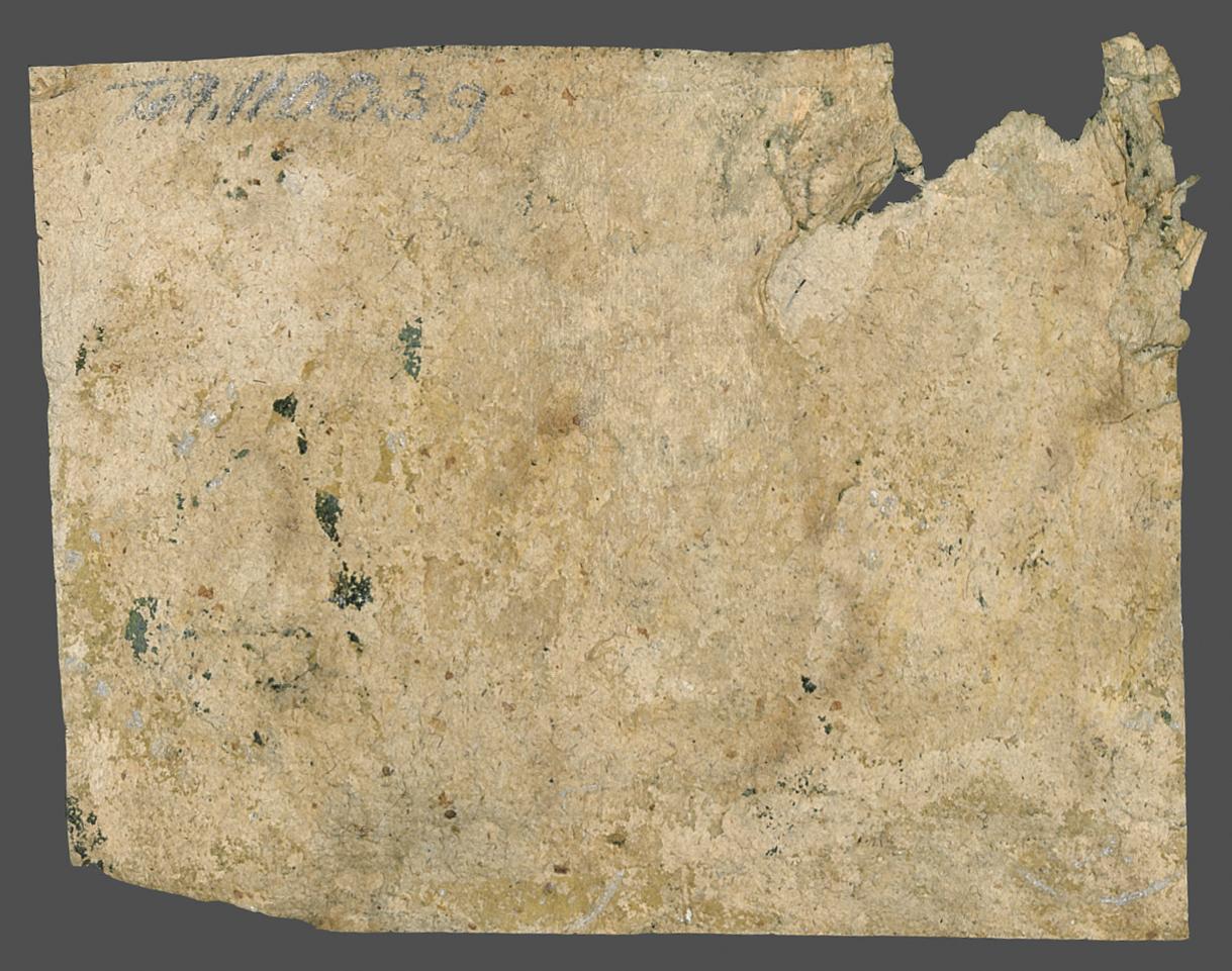 1969.1100.003 G Wall covering, view 2, reverse
