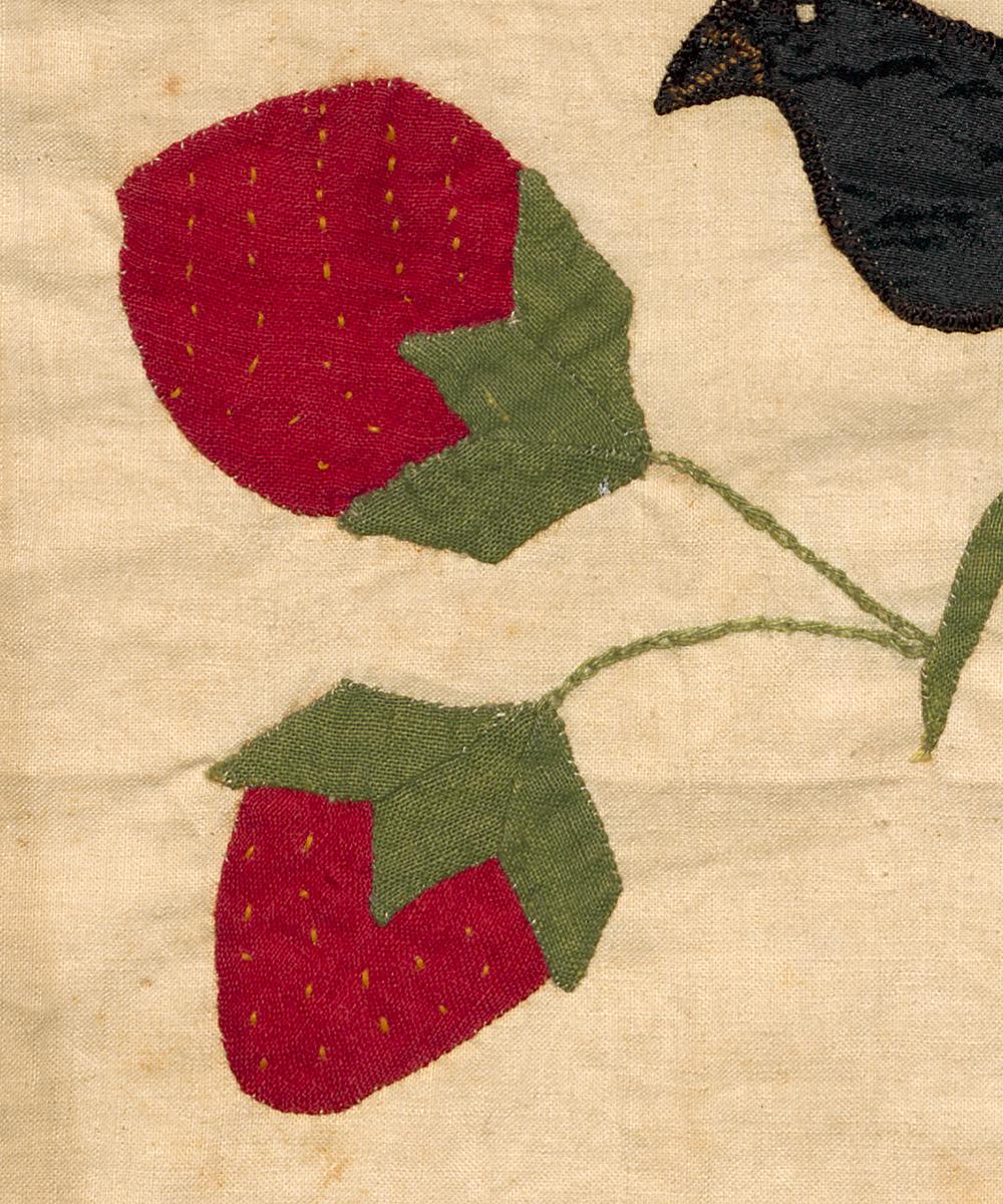 1969.1115.001 Quilt square, Detail 4