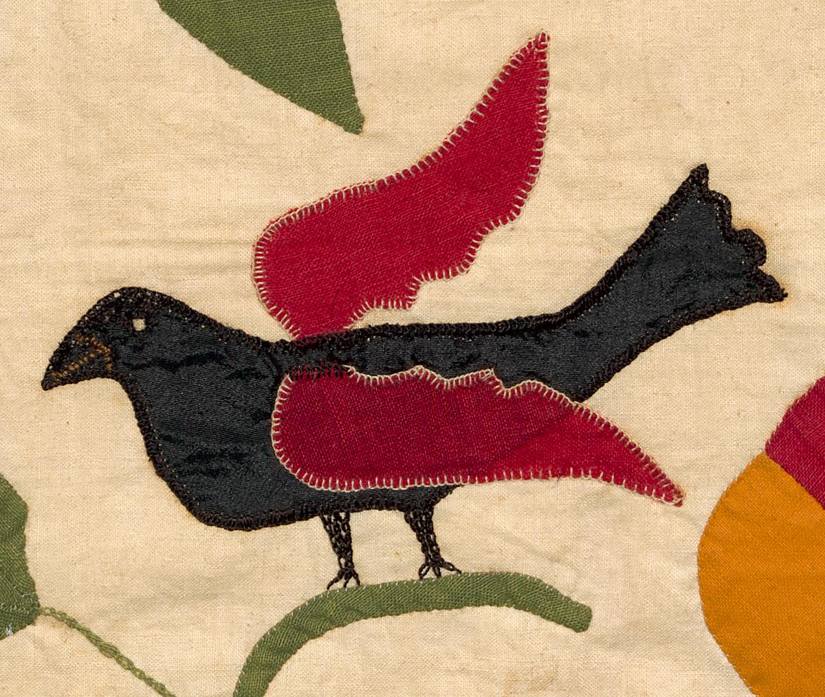 1969.1115.001 Quilt square, Detail 5