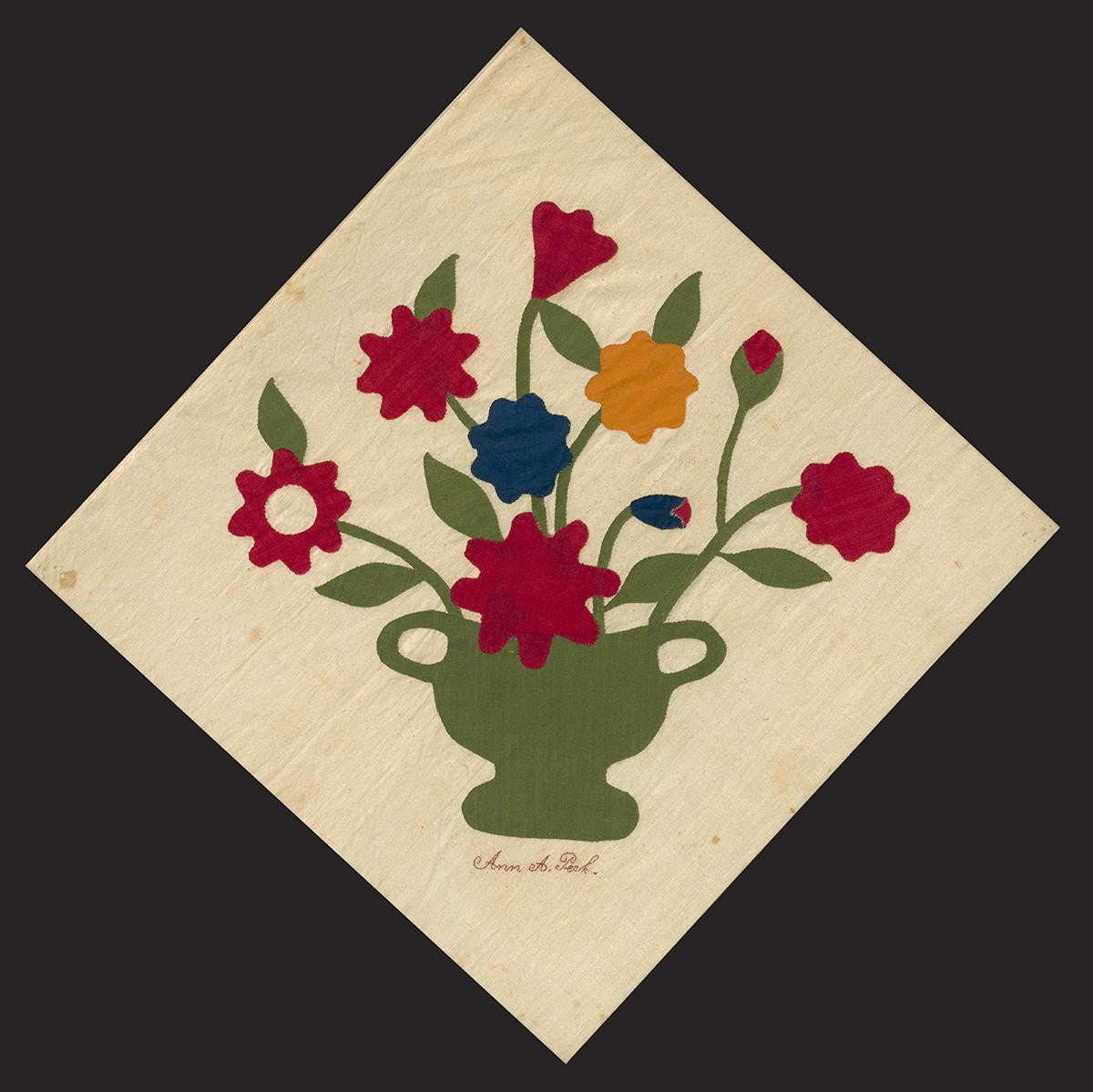 1969.1115.003 Quilt square, view 2