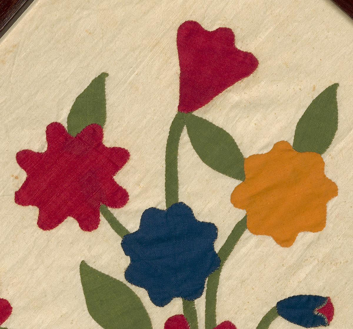 1969.1115.003 Quilt square, Detail