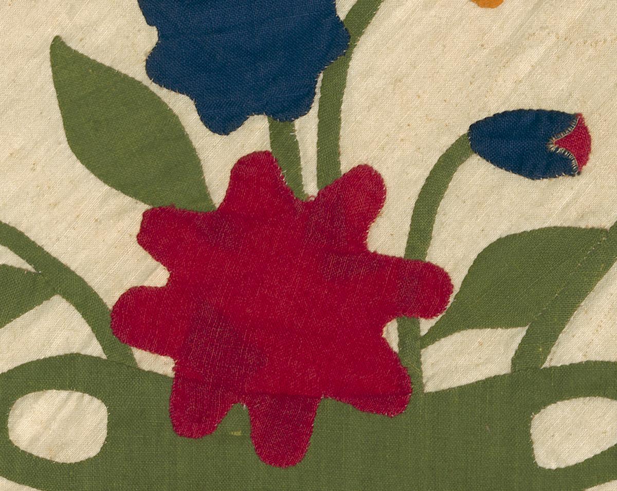 1969.1115.003 Quilt square, Detail 4