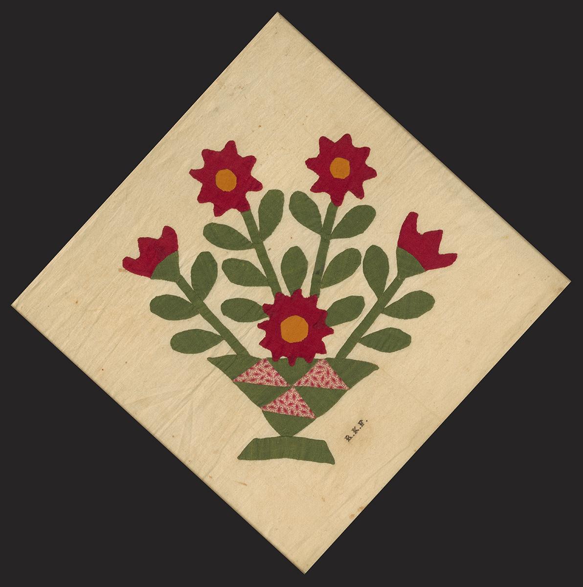 1969.1115.005 Quilt square, view 2