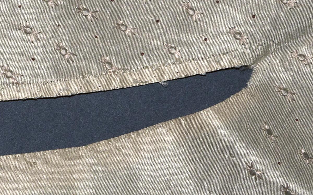 1969.1117 B Vest, Pocket Detail 4