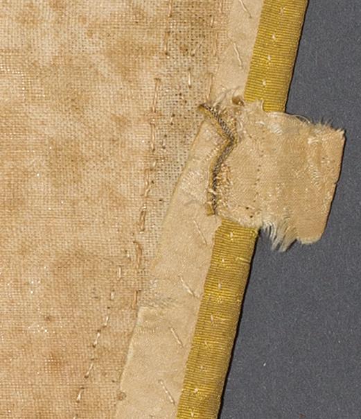 1969.1119 Stomacher, Verso Detail 7