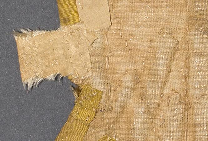 1969.1119 Stomacher, Verso Detail 10