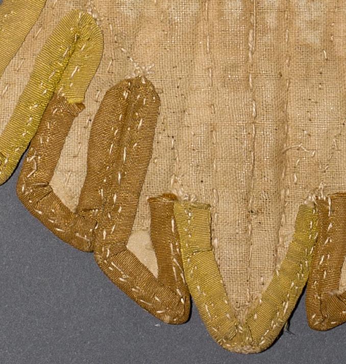 1969.1119 Stomacher, Verso Detail 11