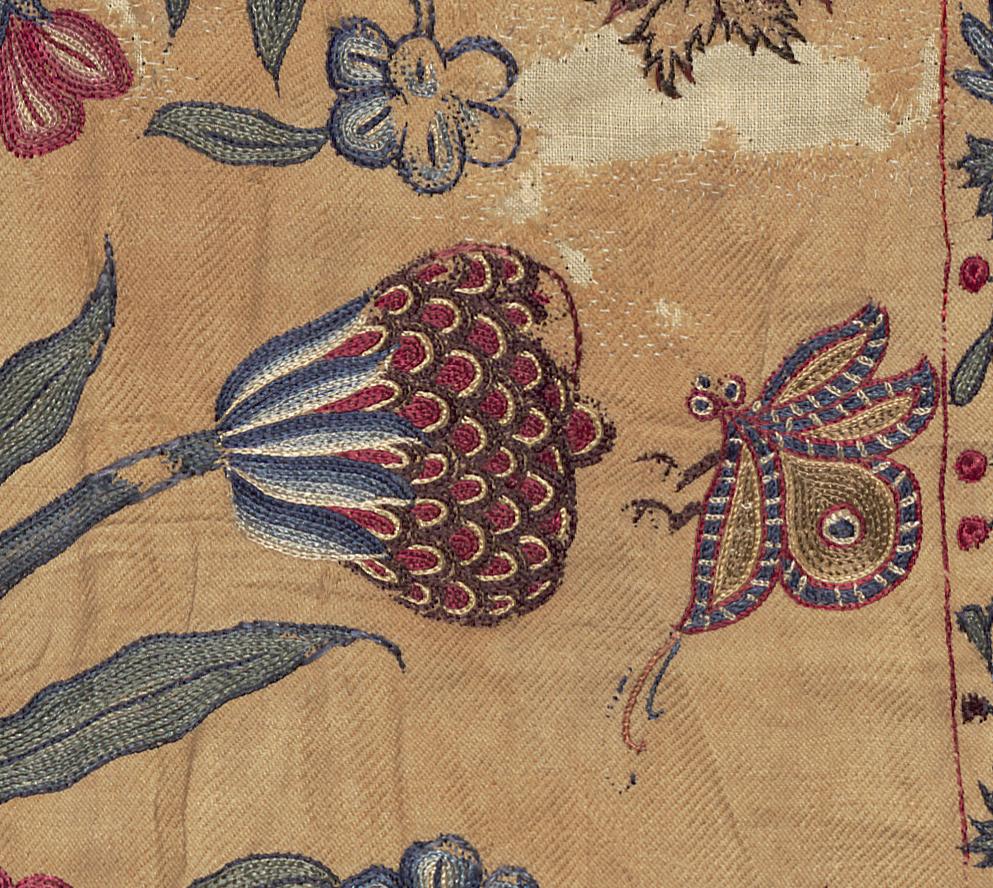 1969.1125 Textile Panel, Detail 8