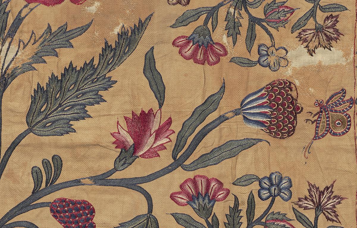 1969.1125 Textile Panel, Detail 4