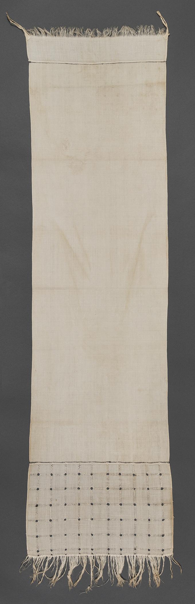 1969.1143 Towel, view 2, reverse