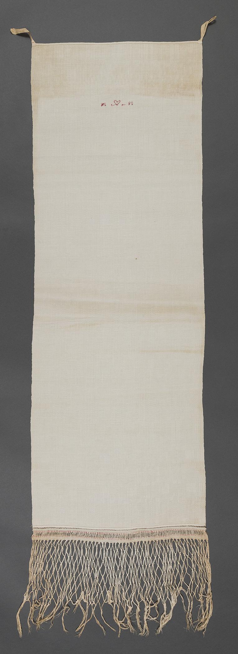1969.1144 Towel, view 2, reverse