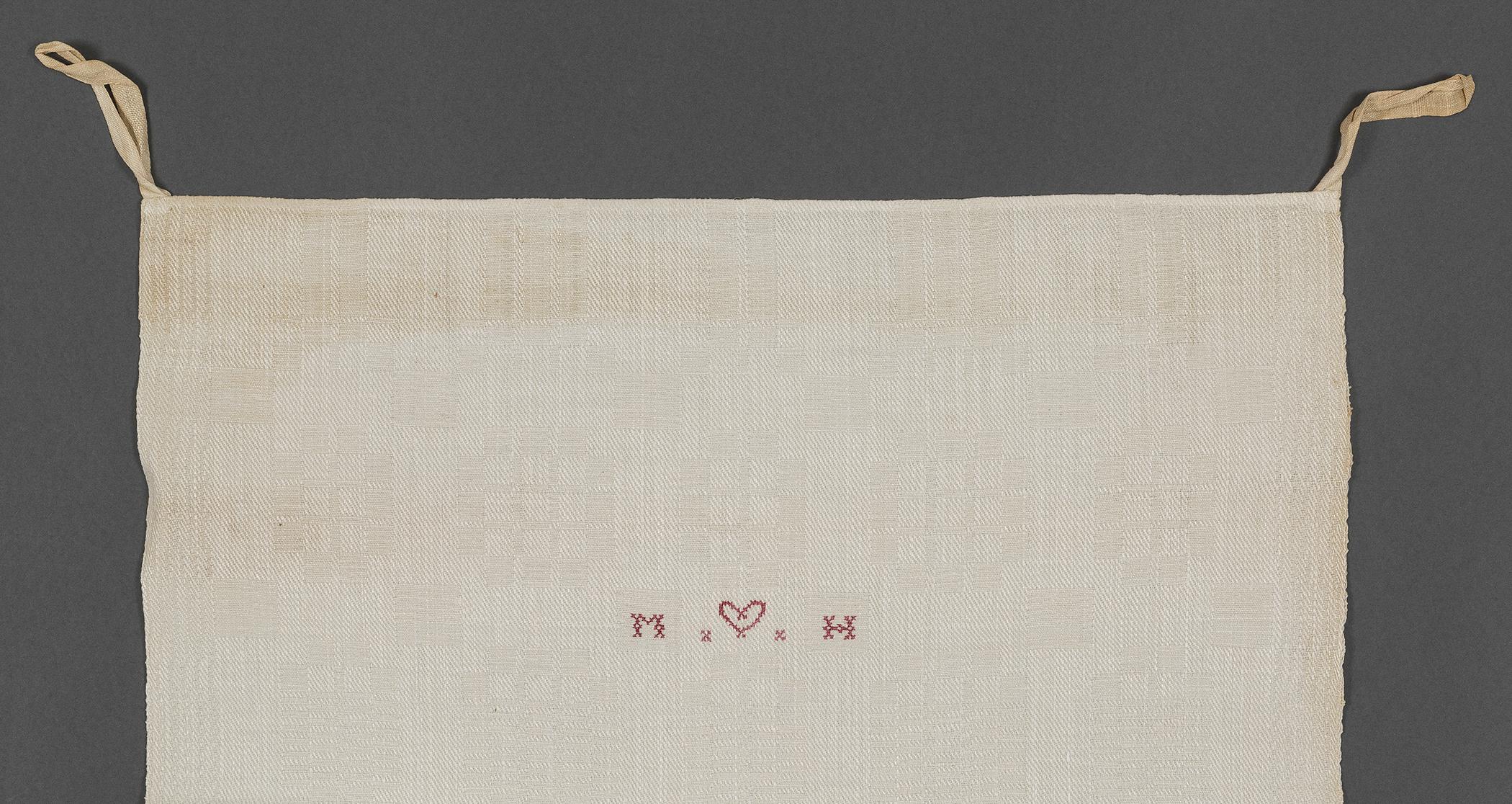 1969.1144 Towel, detail 1