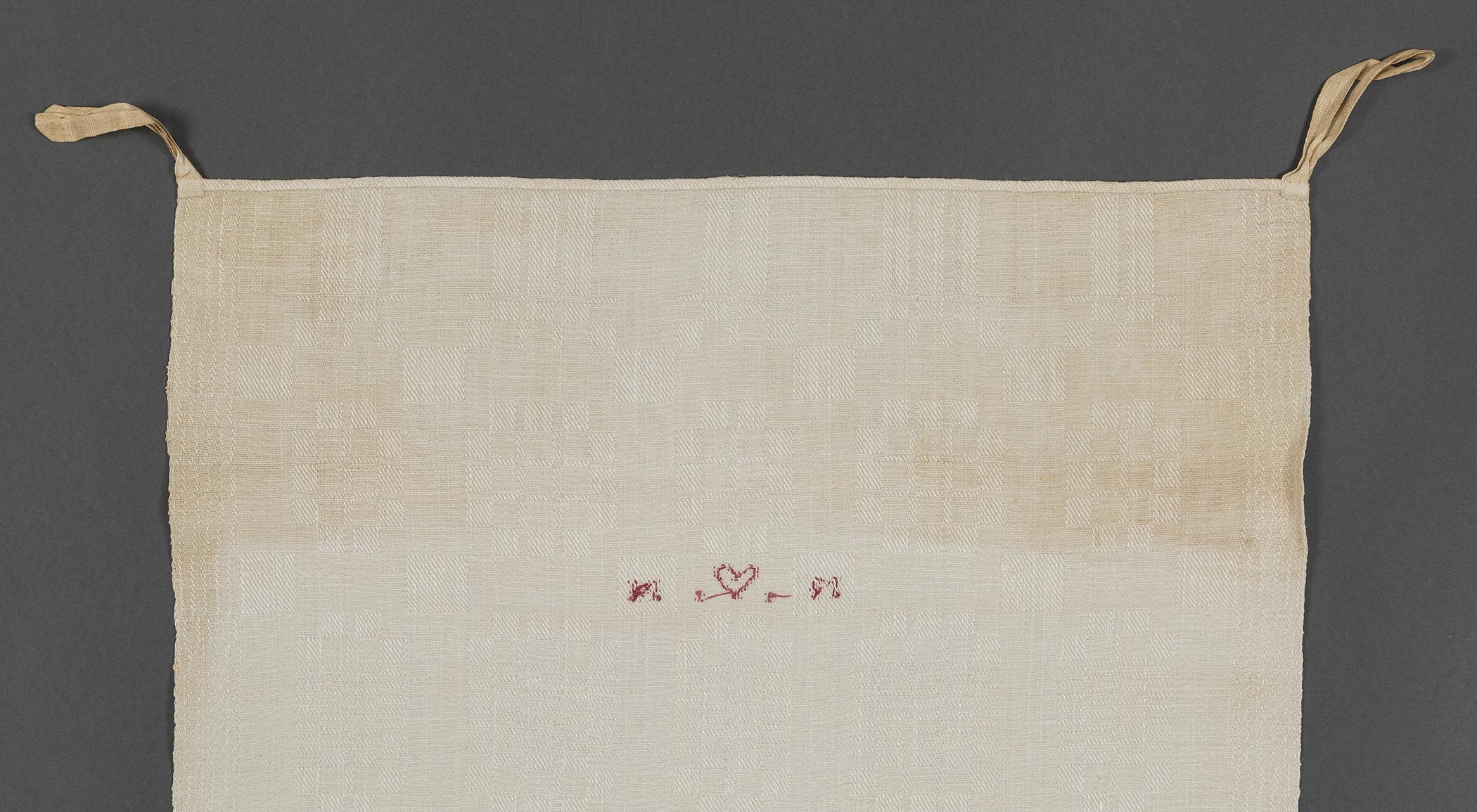1969.1144 Towel, reverse, detail 1