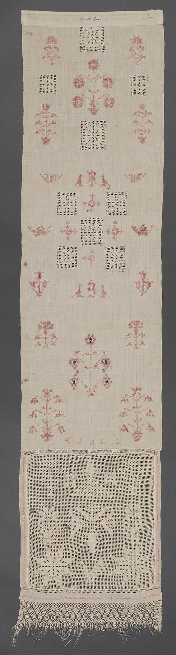 1969.1145 Towel, view 2, reverse