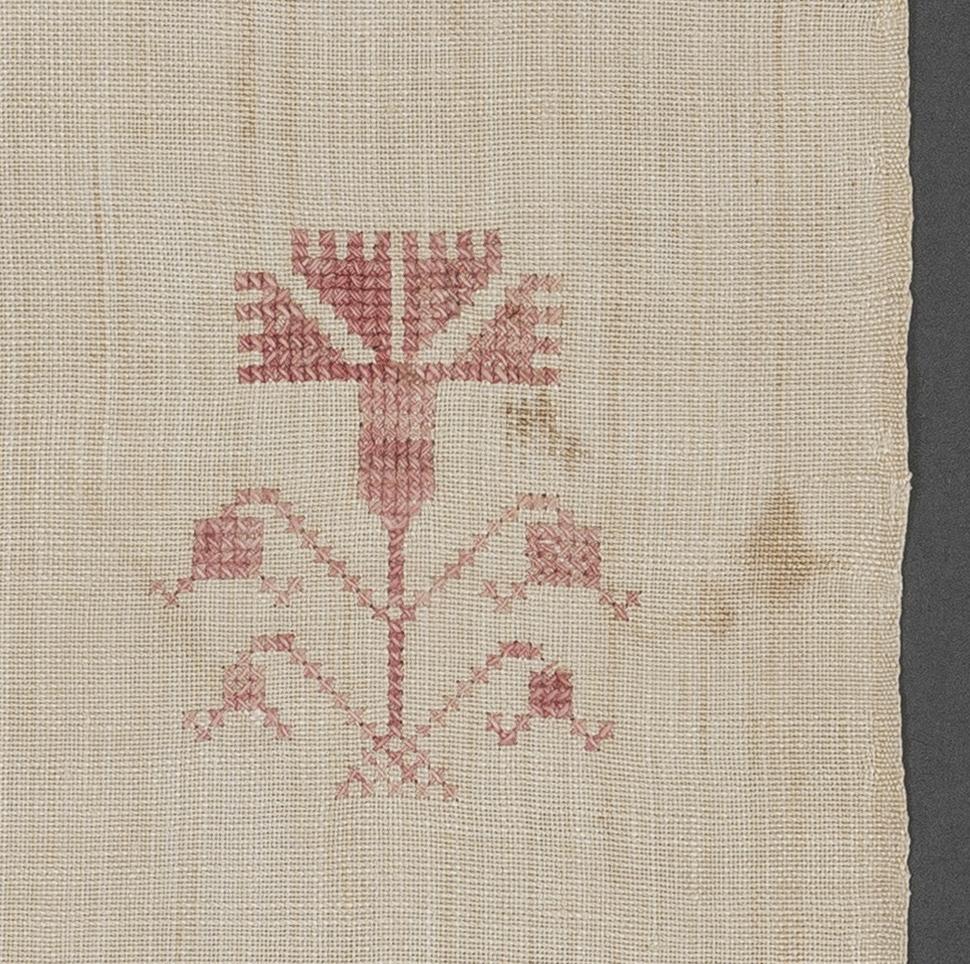 1969.1145 Towel, detail 15