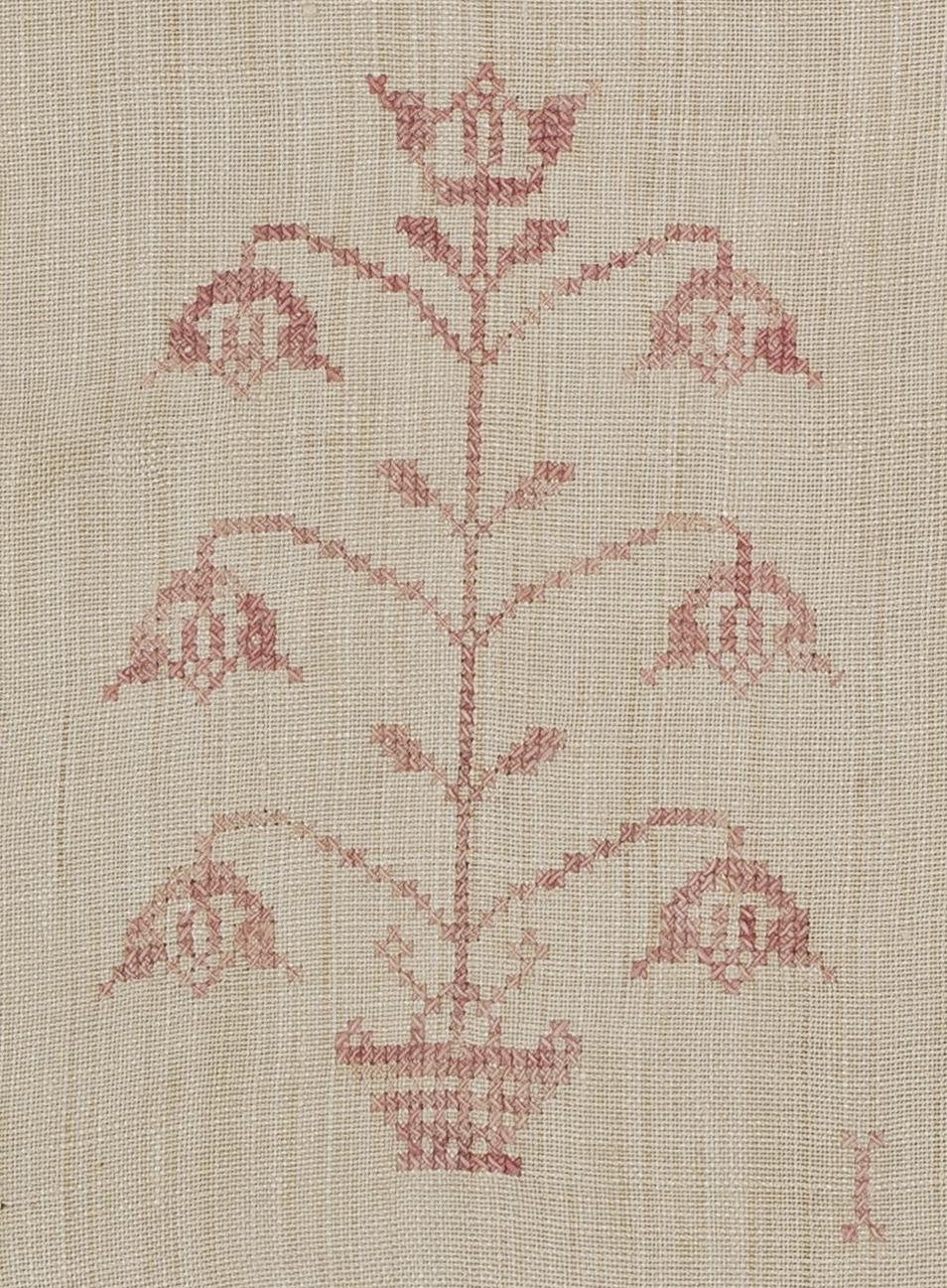 1969.1145 Towel, detail 16