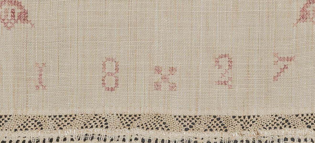 1969.1145 Towel, detail 17
