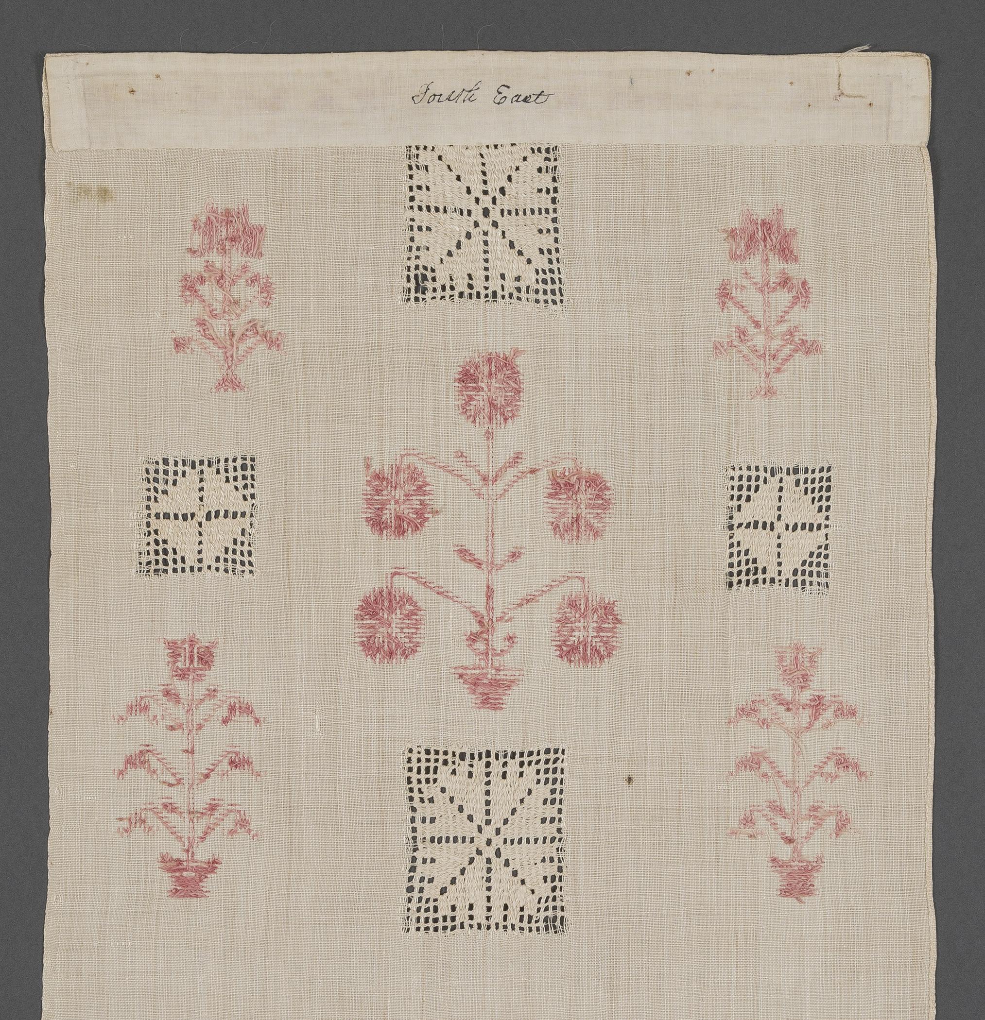 1969.1145 Towel, reverse, detail 1