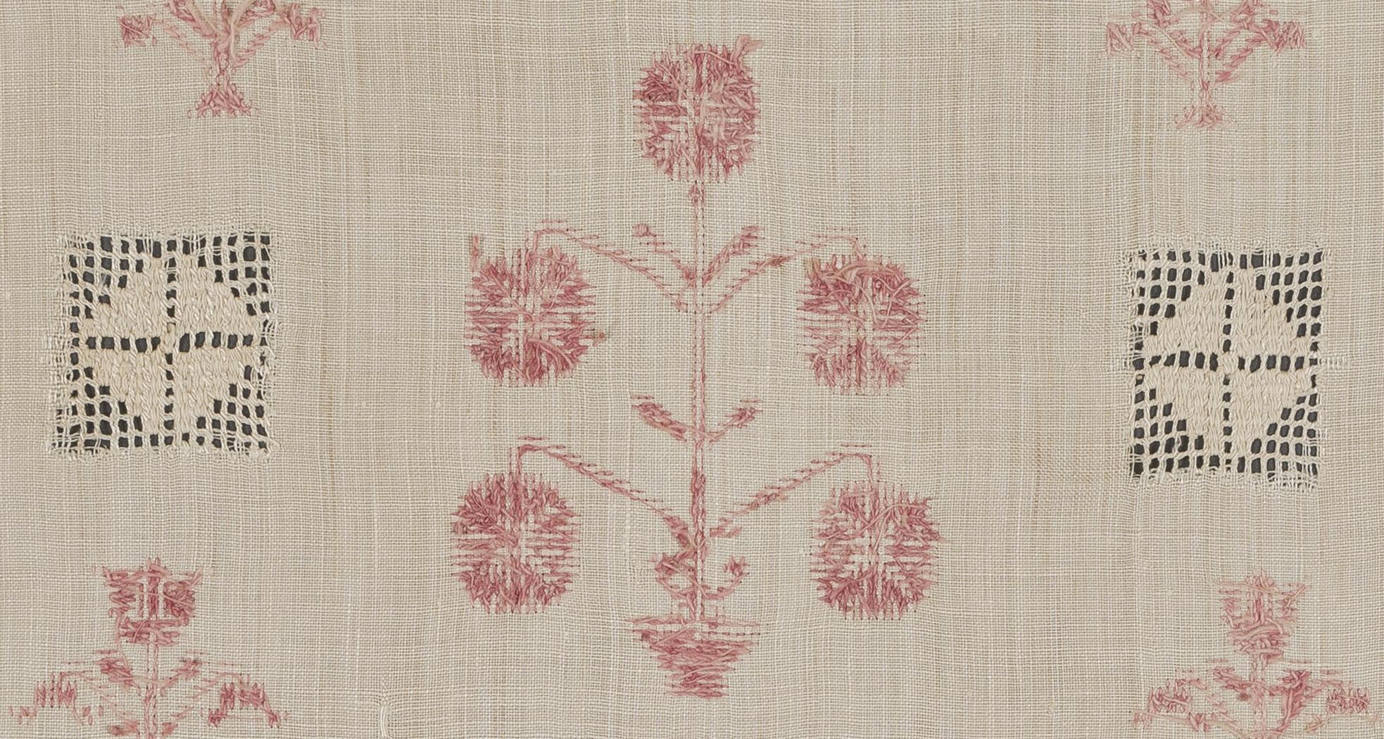 1969.1145 Towel, reverse, detail 4