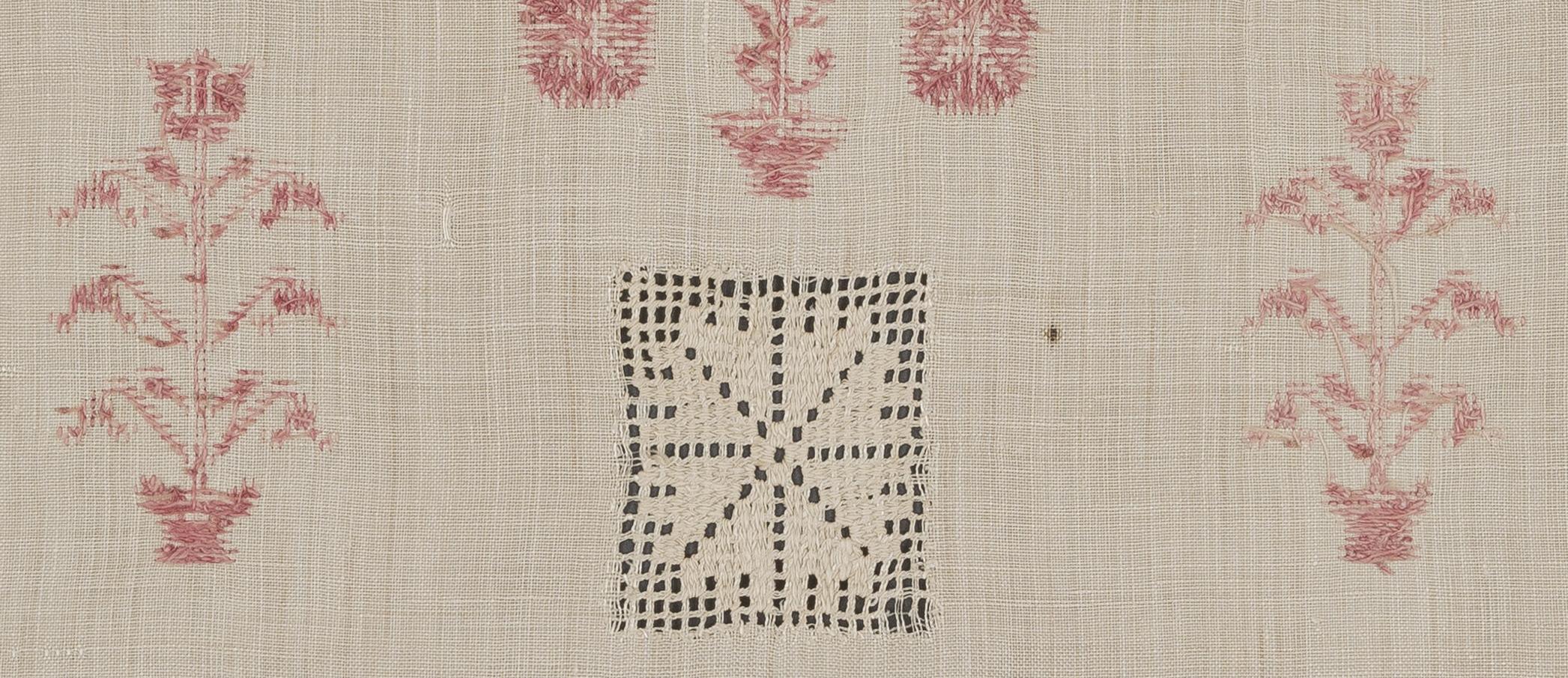 1969.1145 Towel, reverse, detail 5