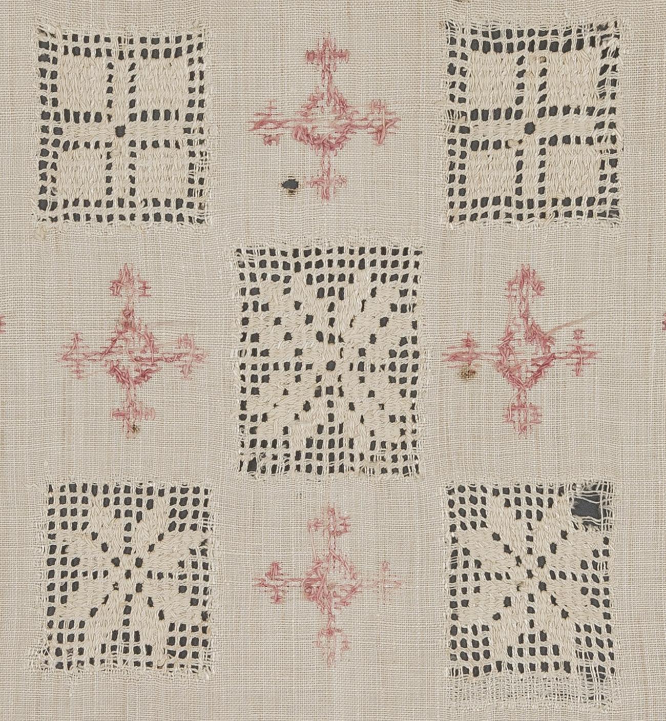 1969.1145 Towel, reverse, detail 9