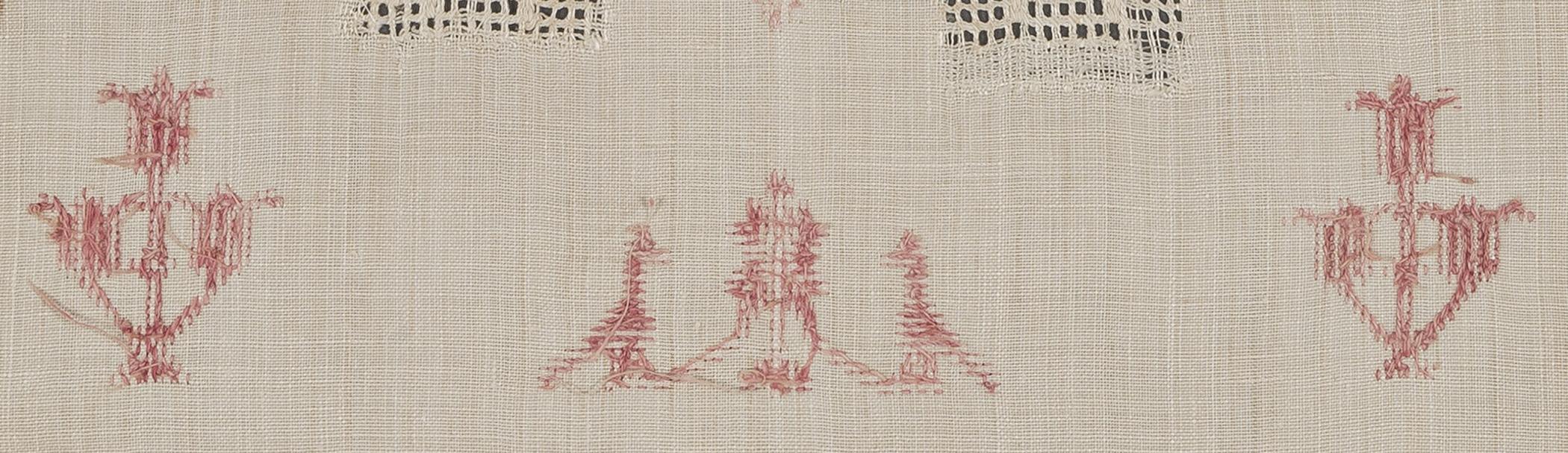 1969.1145 Towel, reverse, detail 11