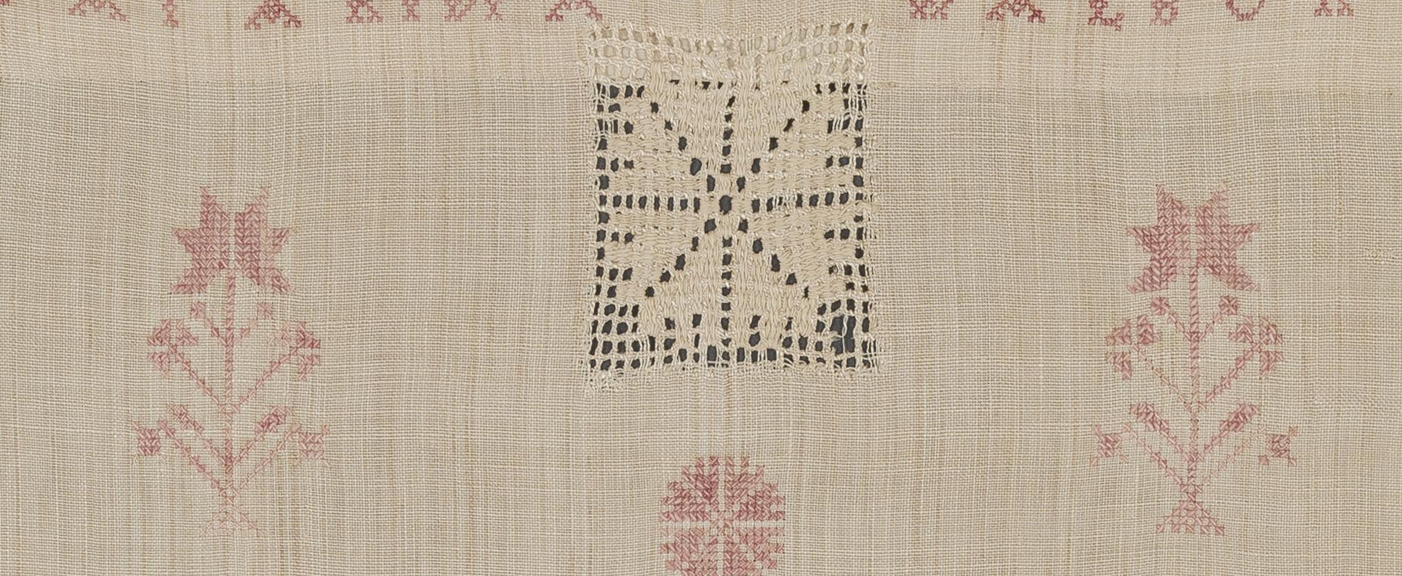 1969.1145 Towel, detail 3