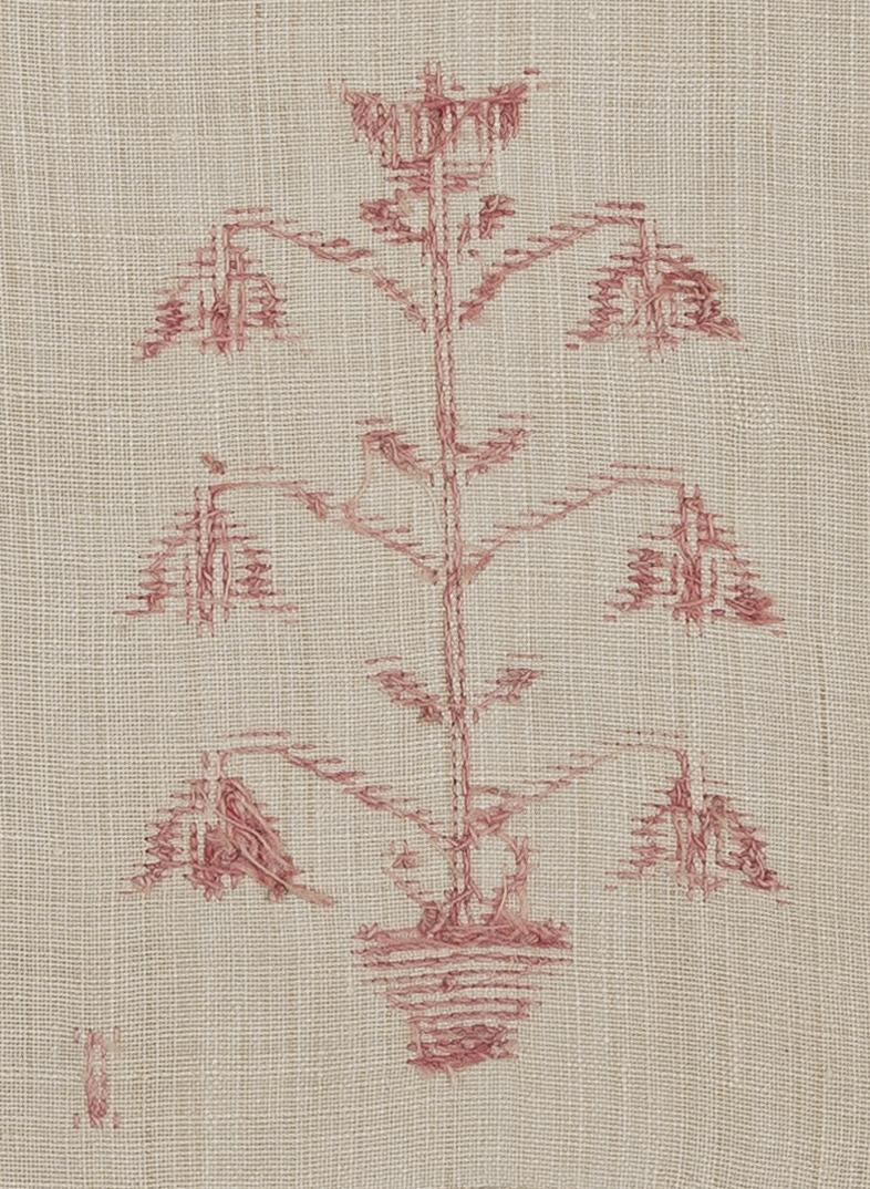 1969.1145 Towel, reverse, detail 16