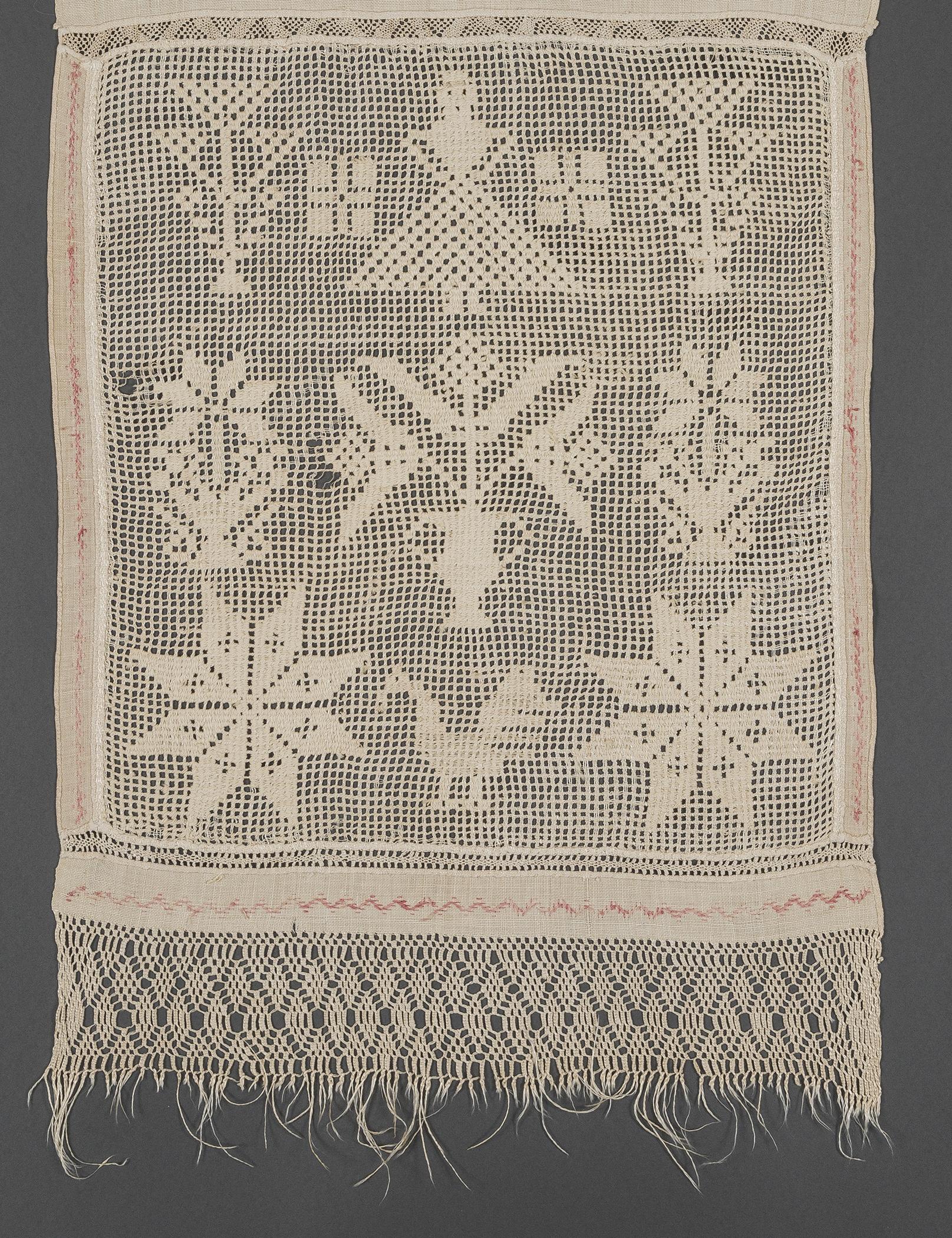 1969.1145 Towel, reverse, detail 19