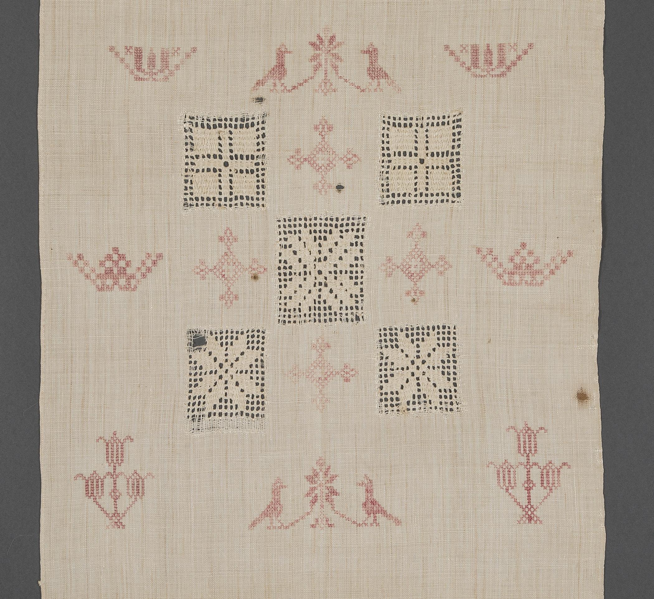 1969.1145 Towel, detail 6