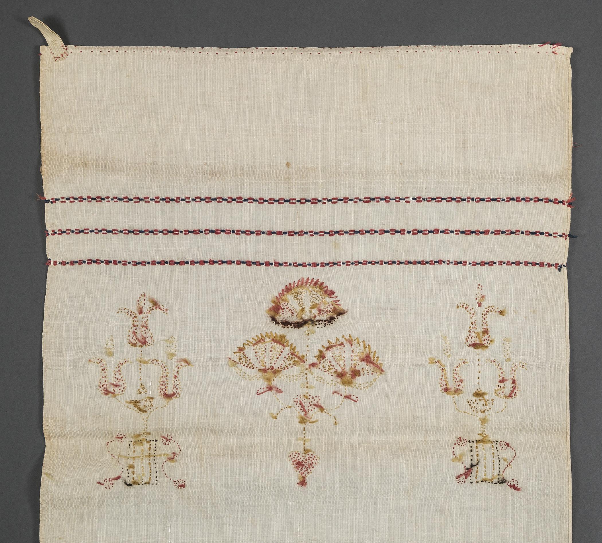 1969.1146 Towel, reverse, detail 1
