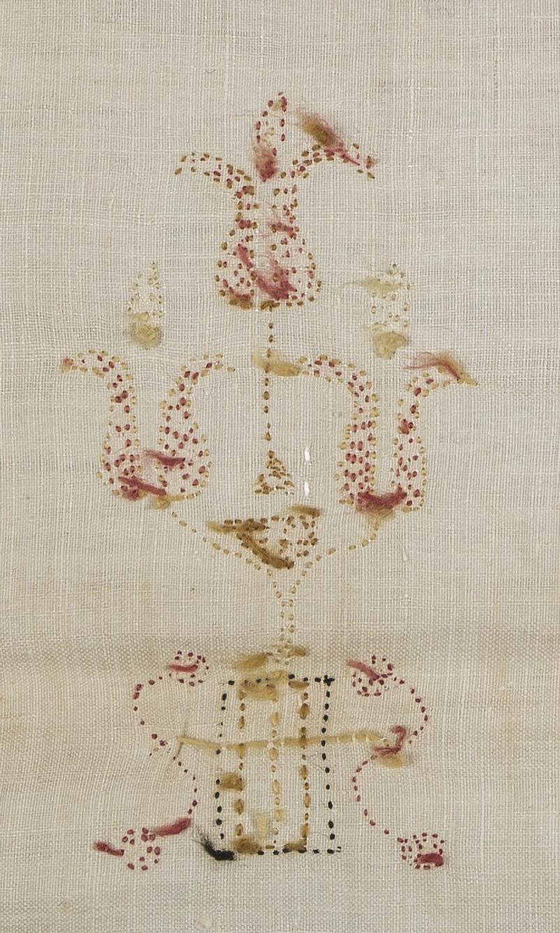 1969.1146 Towel, reverse, detail 7