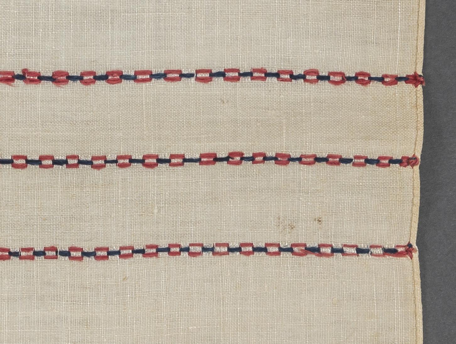 1969.1146 Towel, reverse, detail 9