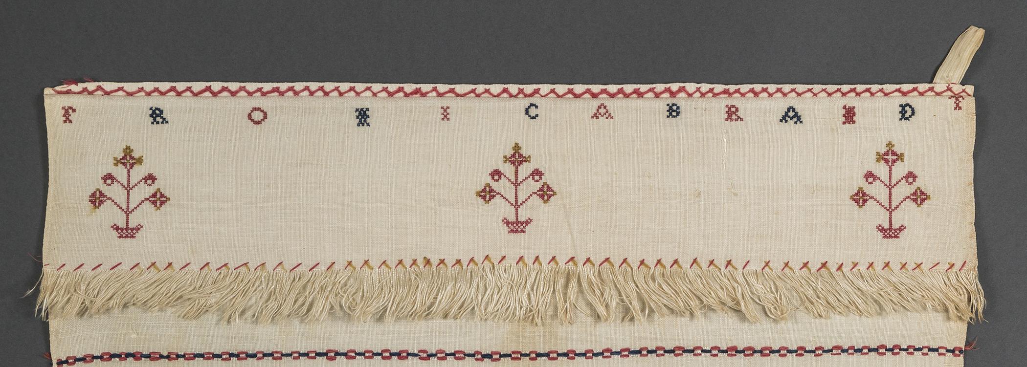 1969.1146 Towel, detail 2