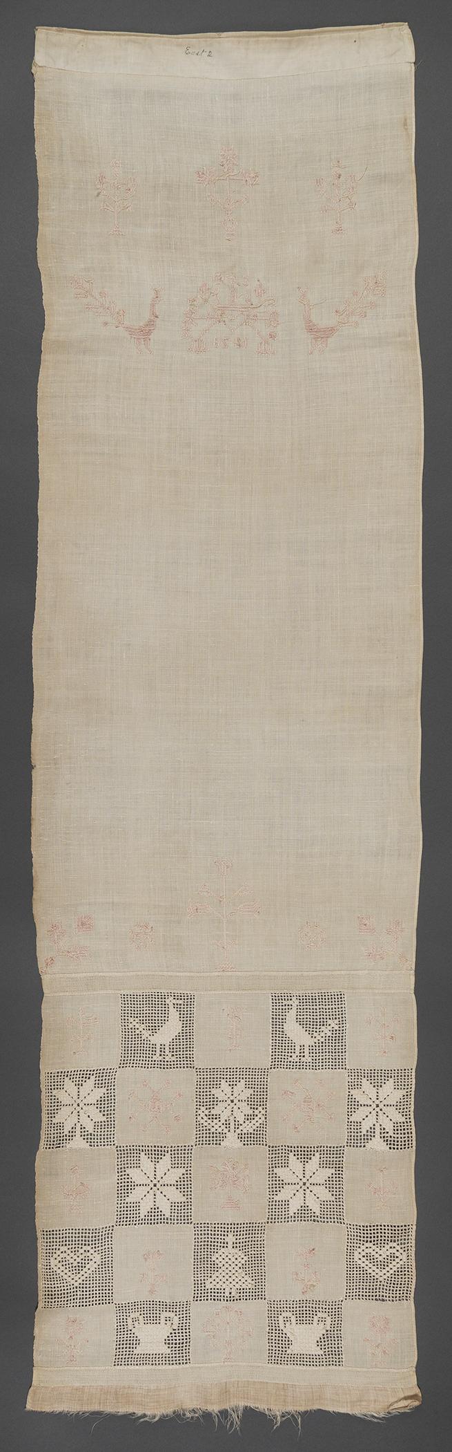 1969.1147 Towel, view 2, reverse