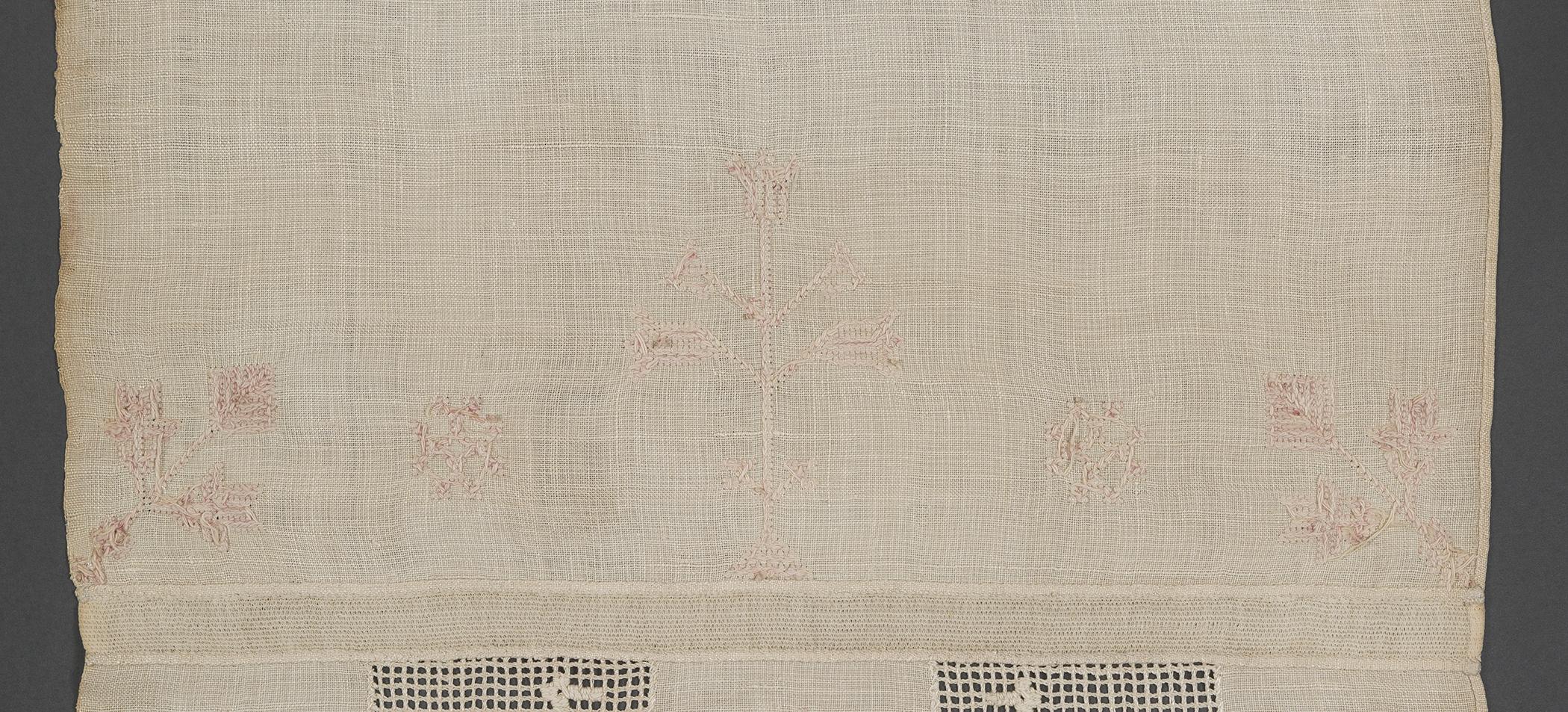 1969.1147 Towel, reverse, detail 9